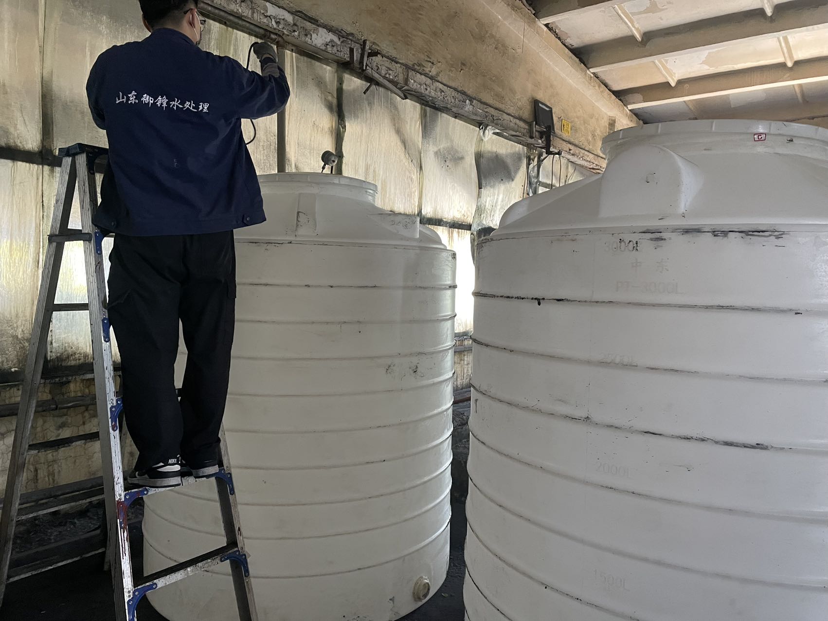 山東御鋒水處理設備有限公司安裝現(xiàn)場